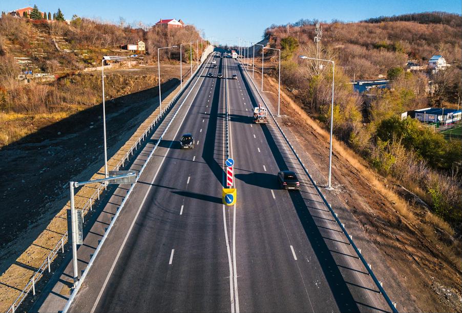 Самарская агломерация, Самара, Красноглинское ш. от моста через реку Сок до Волжского ш.